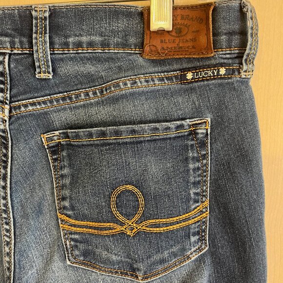 Lucky Brand Womens Blue Jeans - Sofia Straight Size‎ 6/28 Medium Wash Denim - Picture 7 of 10